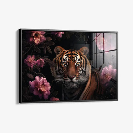 Flower Tiger – Glass