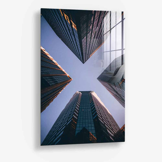 Abstract towers – Glass