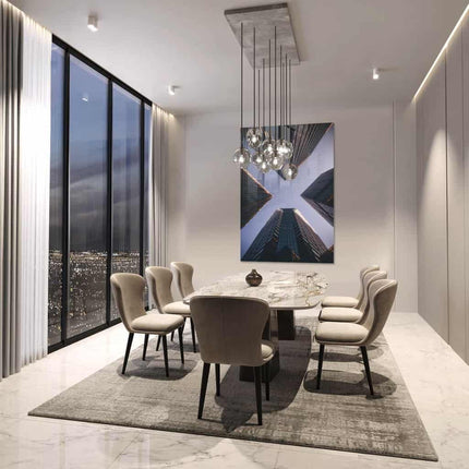 Abstract towers – Glass