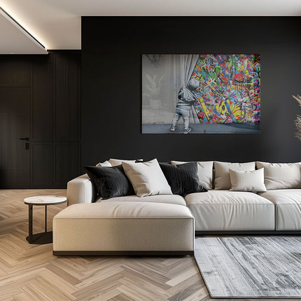 Behind The Curtain – Glass