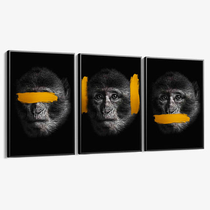 Bundle: "3 Wise Monkeys" (3x)
