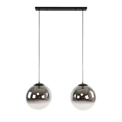 Pendant Lamp 2L bubble shaded XL  Arctic Black