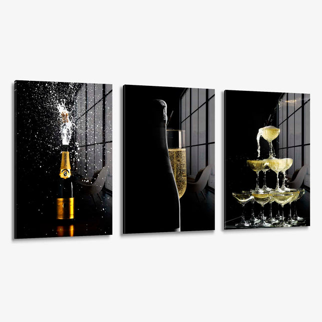 Bundle: "Champagne" (3x) – Glass
