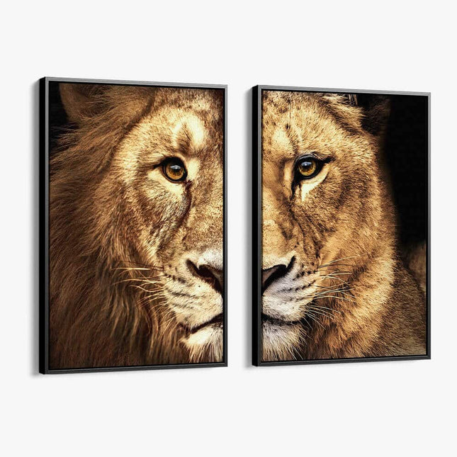 Bundle: "Lion & Lioness Color" (2x)
