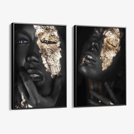 Bundle: "Golden Faces" (2x)