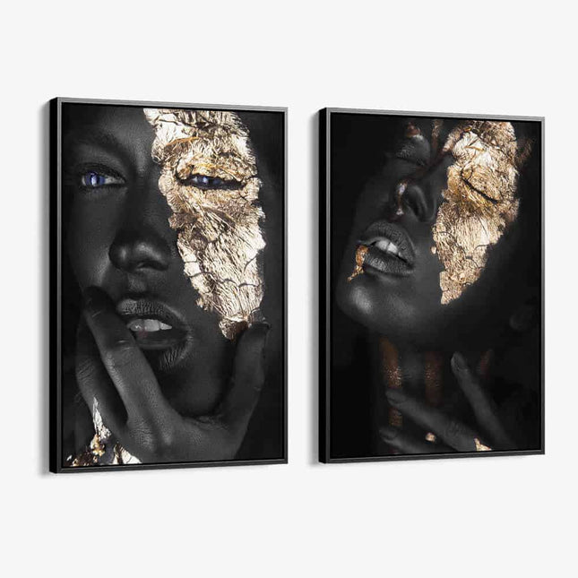 Bundle: "Golden Faces" (2x)