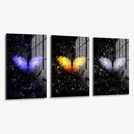 Bundle: "Butterfly Art" (3x) – Glass