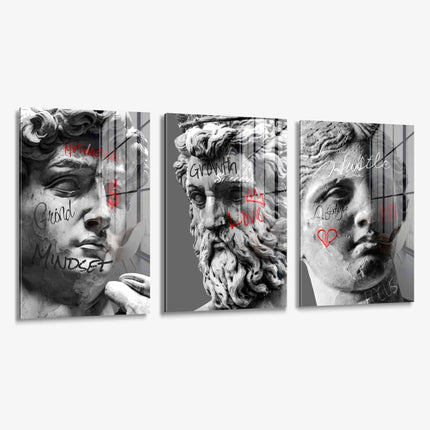 Bundle: Sculptures (3x) – Glass