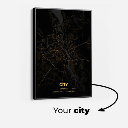 "Custom Golden City Map"