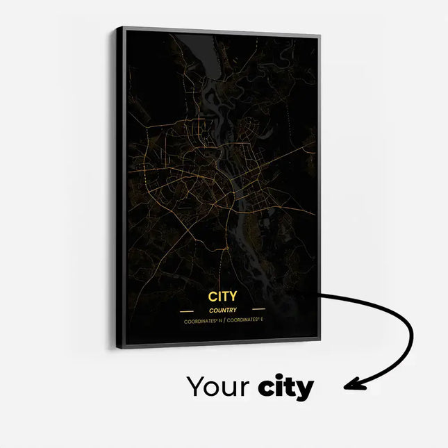 "Custom Golden City Map"