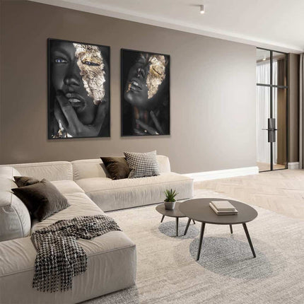 Bundle: "Golden Faces" (2x)