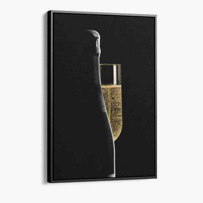 "Champagne Silhouette"