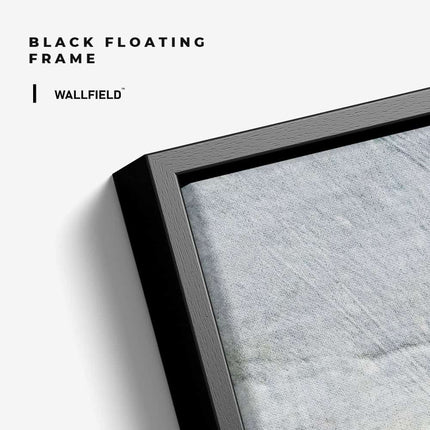 "Black, White & Gold Abstract"