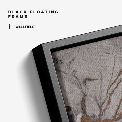 "Grey & Gold Abstract Marble"