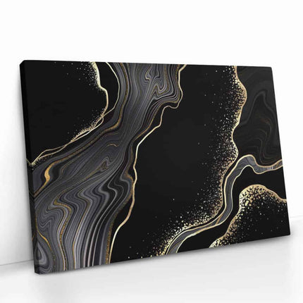 "Black & Gold Stone"