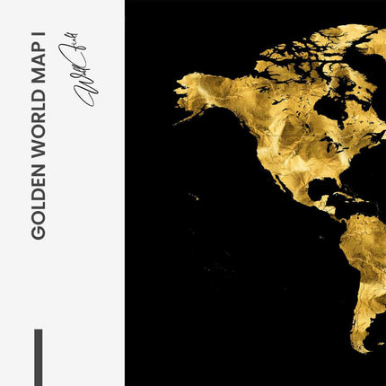 Bundle: "Golden World Map" (3x)