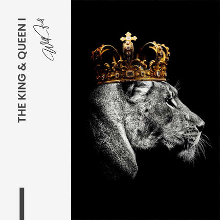 Bundle: "The King & Queen" (2x) – Glass