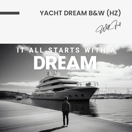 "Yacht Dream B&W (HZ)"