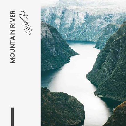 Mountain River – Glass