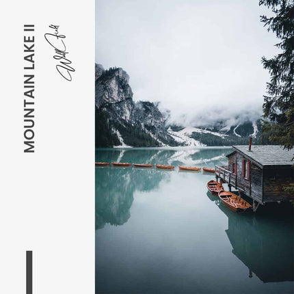 Mountain Lake II – Glass