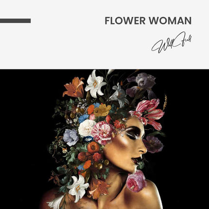 Flower Woman – Glass