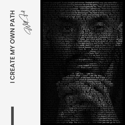 I Create my own Path – Glass