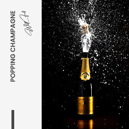Popping Champagne – Glass
