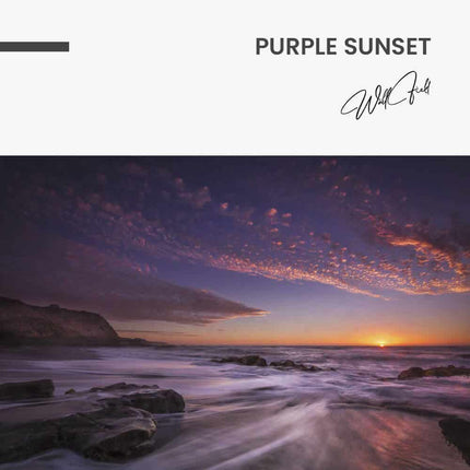 "Purple Sunset"