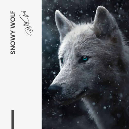 "Snowy Wolf"