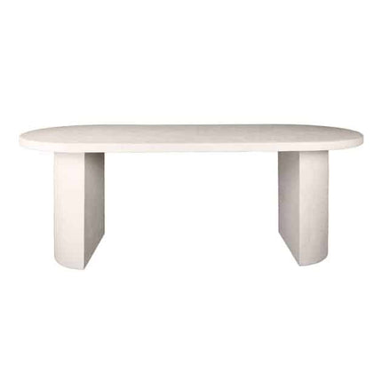 Dining Table arch stone 215x90cm / Marble Composite