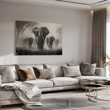 Elephant Family II – Glass