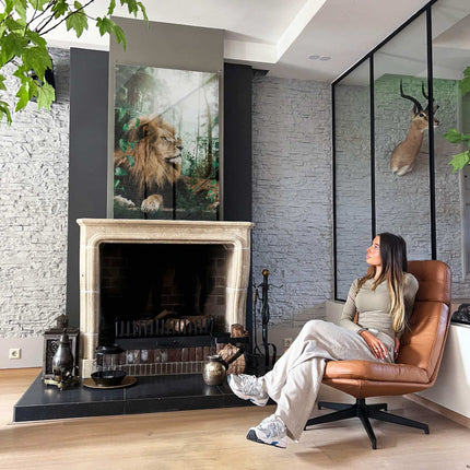 Forest Lion – Glass