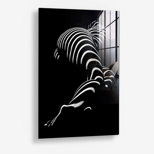 Zebra Woman – Glass