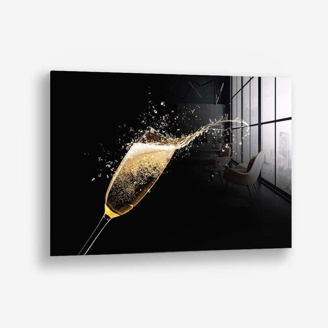 Champagne Spills – Glass