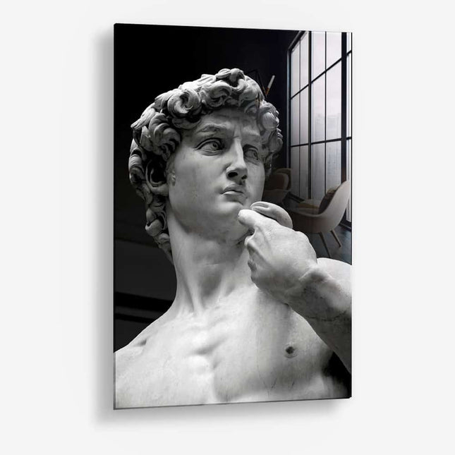 David of Michelangelo – Glass