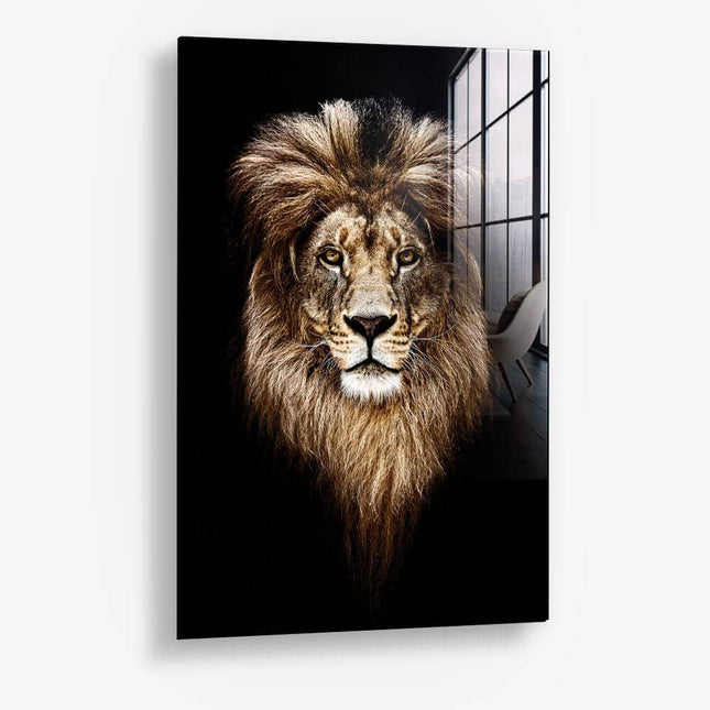 Lion Head – Glass