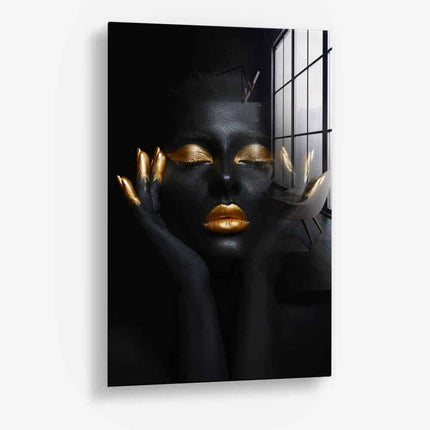 Golden Woman II – Glass