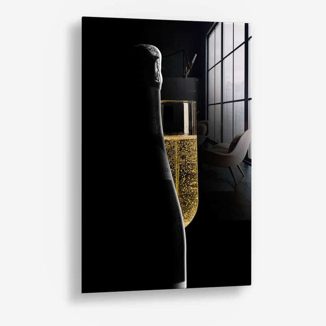 Champagne Silhouette – Glass