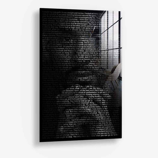 I Create my own Path – Glass