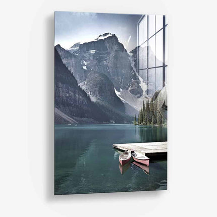 Mountain Lake – Glass