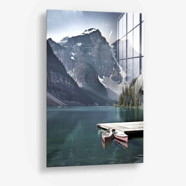 Mountain Lake – Glass