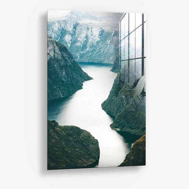 Mountain River – Glass