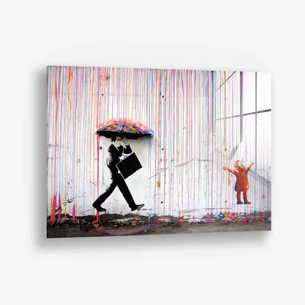 The Colored Rain – Glass