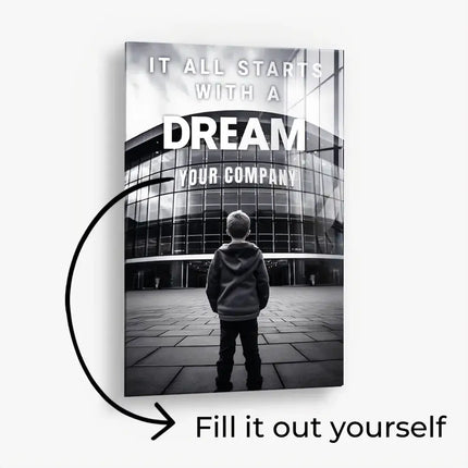 Entrepreneurial Dream – Glass