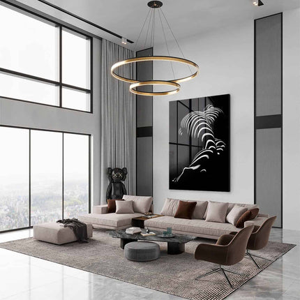 Zebra Woman – Glass