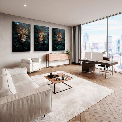 Bundle: "Jungle Animals" (3x) – Glass