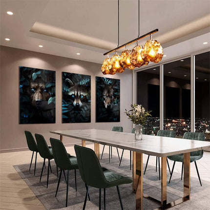 Bundle: "Jungle Animals II" (3x) – Glass