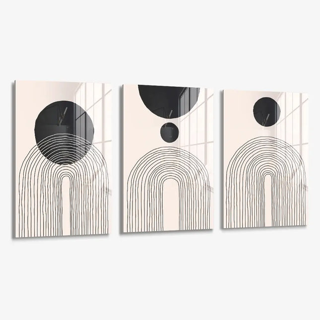 Bundle: "Circular Harmony" (3x) – Glass