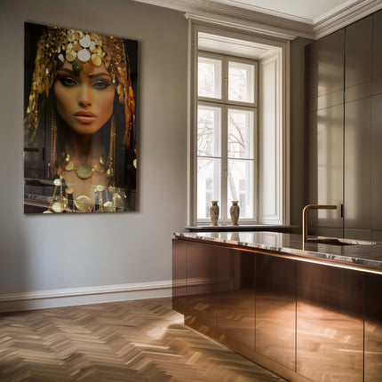 Golden Elegance – Glass