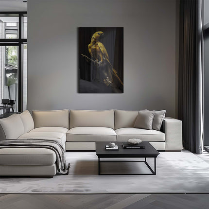 Golden Parrot – Glass